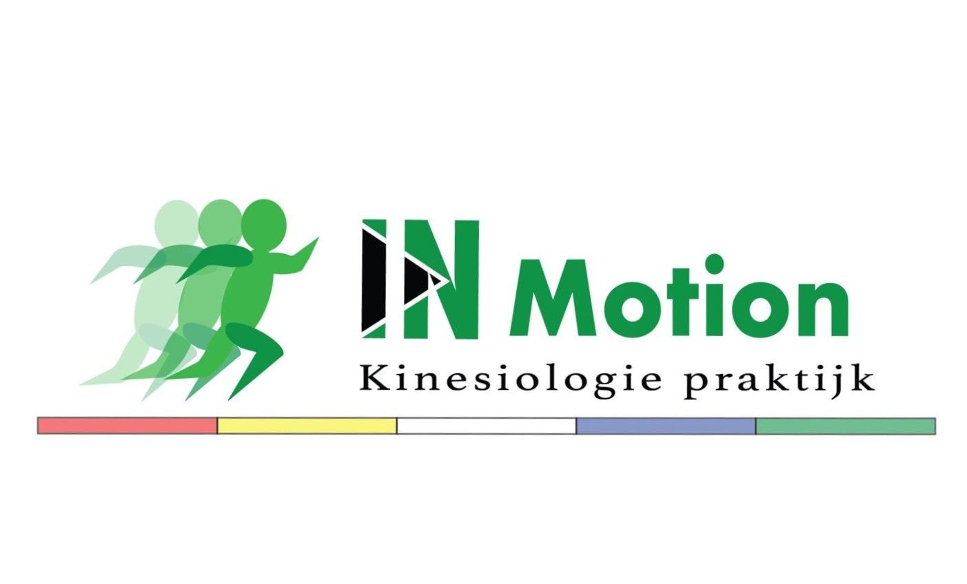 Logo kinesiologiepraktijk in motion